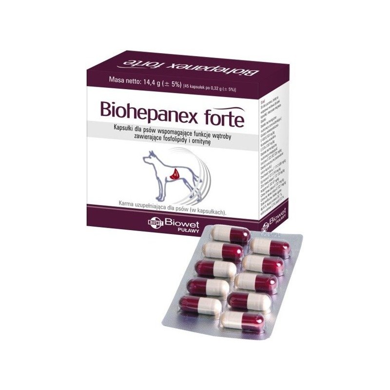 Biohepanex Forte 45 kapsułek