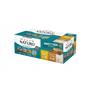 Naturo Adult Mix smaków 6x400g