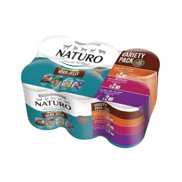 Naturo Grain & Gluten Free Variety Jelly 6x390g