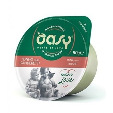 Oasy More Love Cup z tuńczykiem i krewetkami 70g