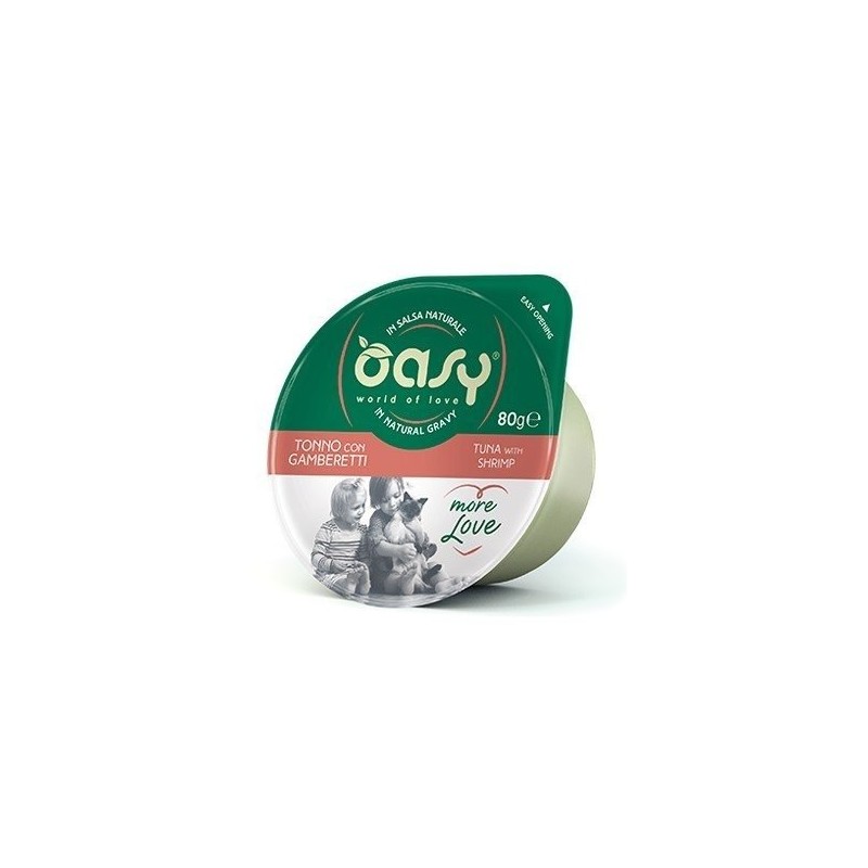 Oasy More Love Cup z tuńczykiem i krewetkami 70g