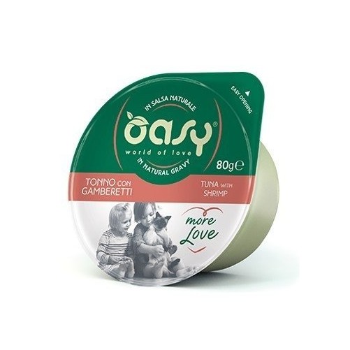 Oasy More Love Cup z tuńczykiem i krewetkami 70g