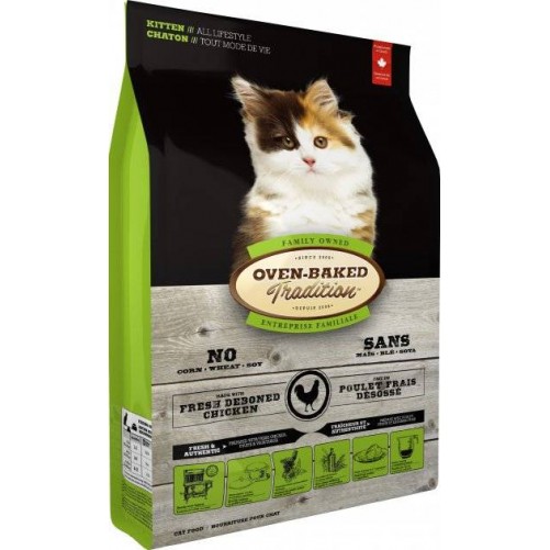 OBT Oven Baked Tradition Cat Food kittens of all life style with Chicken (z kurczakiem) 2,27kg