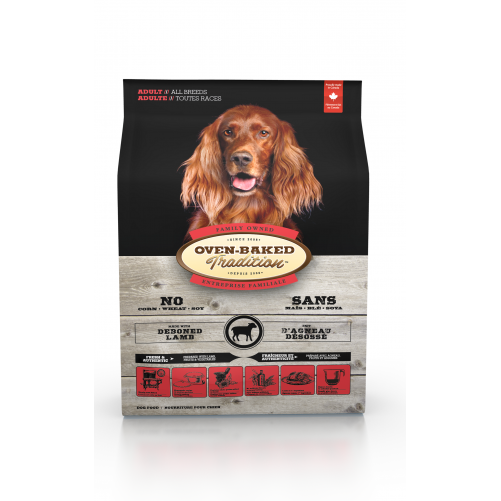 OBT Oven Baked Tradition Dog Food Adult All Breed with lamb (zjagnięciną) 2,27kg