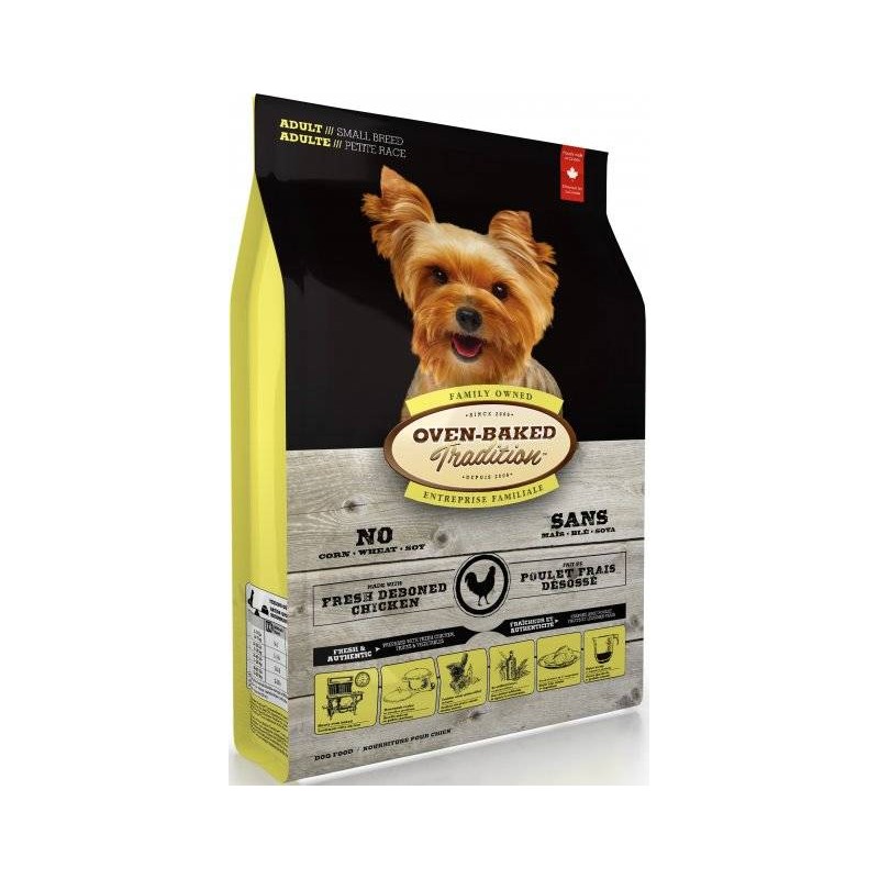 OBT Oven Baked Tradition Dog Food Adult Small Breed with Chicken (z kurczakiem) 2,27kg