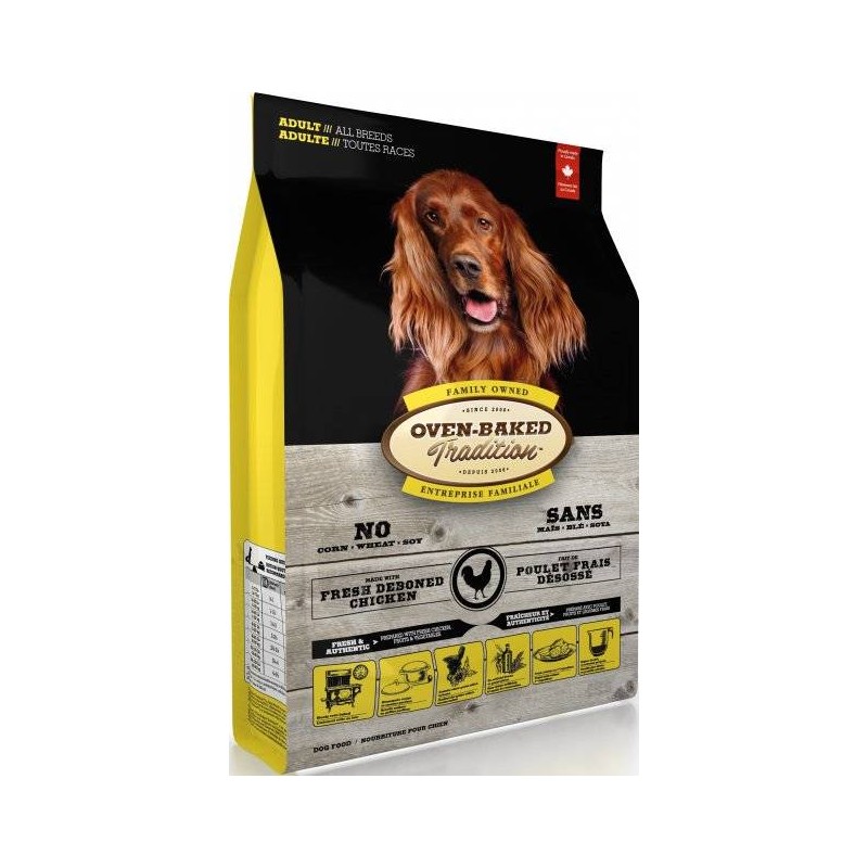 OBT Oven Baked Tradition Dog Food Adult with Chicken (z kurczakiem) 11,34kg