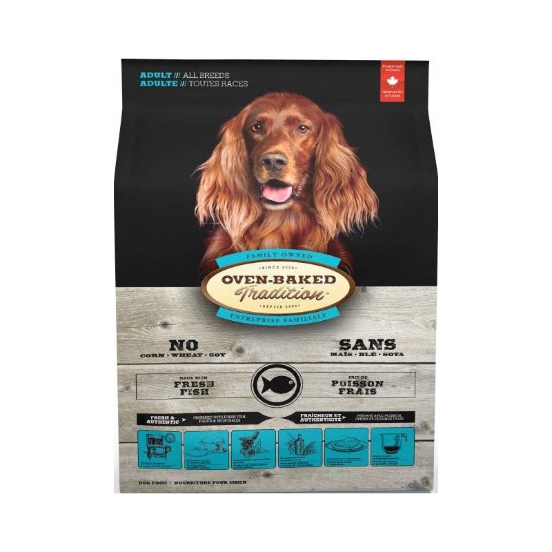 OBT Oven Baked Tradition Dog Food Adult with fish (z rybą) 2,27kg