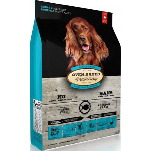 OBT Oven Baked Tradition Dog Food Adult with fish (z rybą) 2,27kg