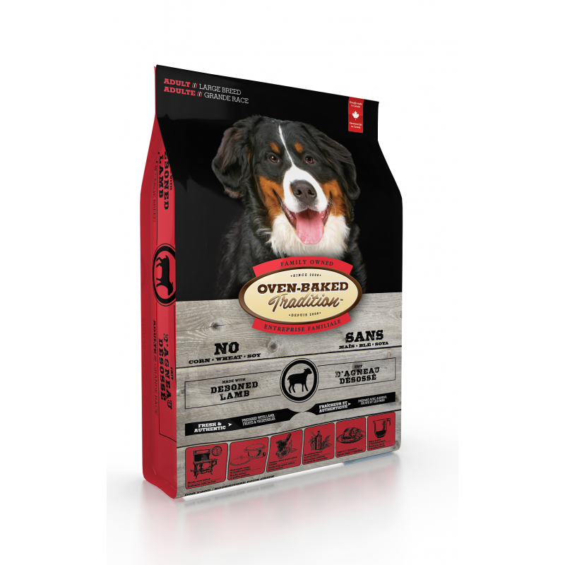 OBT Oven Baked Tradition Dog Food Lamb Large Breed 11,34kg z jagnięciną