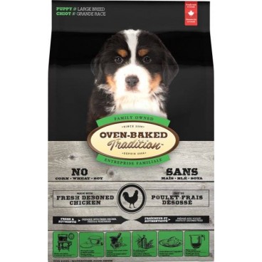 OBT Oven Baked Tradition Dog Food Puppy Large Breed 11,34kg z kurczakiem