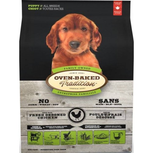 OBT Oven Baked Tradition Dog Food Puppy witch Chicken (z kurczakiem) 11,34kg