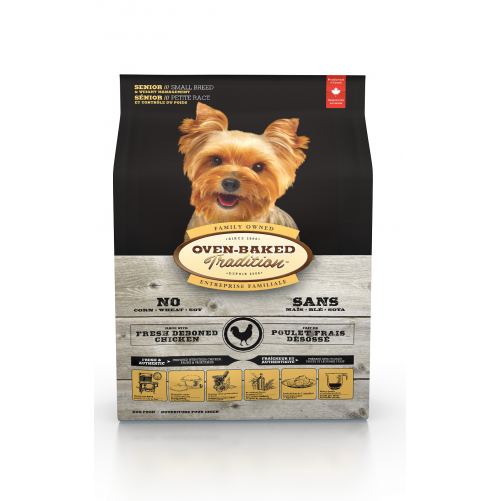 OBT Oven Baked Tradition Dog Food Senior Small Breed with Chicken (z kurczakiem) 2,27kg