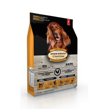 OBT Oven Baked Tradition Dog Food Senior with Chicken (z kurczakiem) 11,34kg