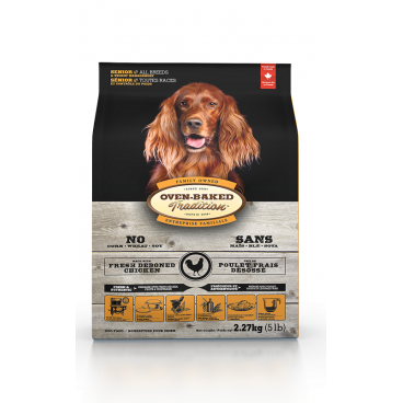 OBT Oven Baked Tradition Dog Food Senior with Chicken (z kurczakiem) 2,27kg