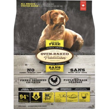 OBT Oven Baked Tradition Dog GRAIN-FREE Food Adult All Breed with Chicken (z kurczakiem) 11,34kg