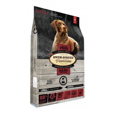 OBT Oven Baked Tradition Dog GRAIN-FREE Food Adult All Breed with red meat (z czerwonym mięsem) 11,34kg