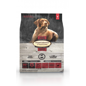 OBT Oven Baked Tradition Dog GRAIN-FREE Food Adult All Breed with red meat (z czerwonym mięsem) 11,34kg