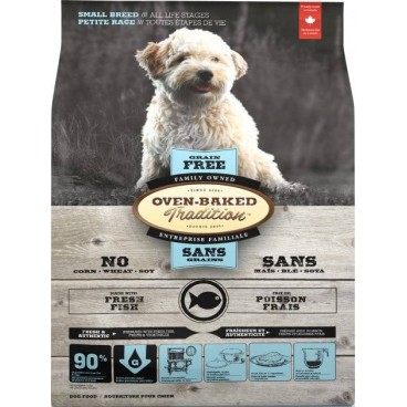 OBT Oven Baked Tradition Dog GRAIN-FREE Food Adult Small Breed with fish (z rybą) 1kg