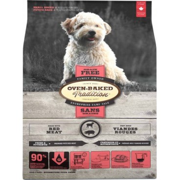 OBT Oven Baked Tradition Dog GRAIN-FREE Food Adult Small Breed with red meat (z czerwonym mięsem) 1kg