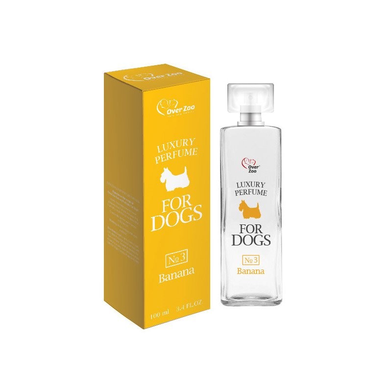 OVER ZOO Perfumy dla psów o zapachu bananów 100ml