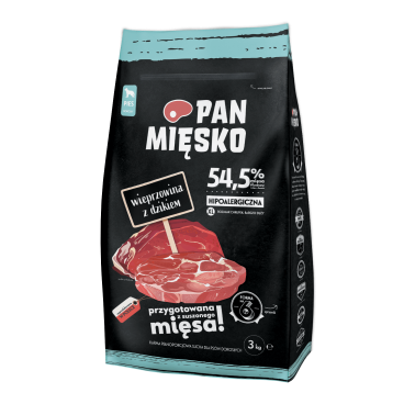 Pan Mięsko Wieprzowina z dzikiem XL 3kg