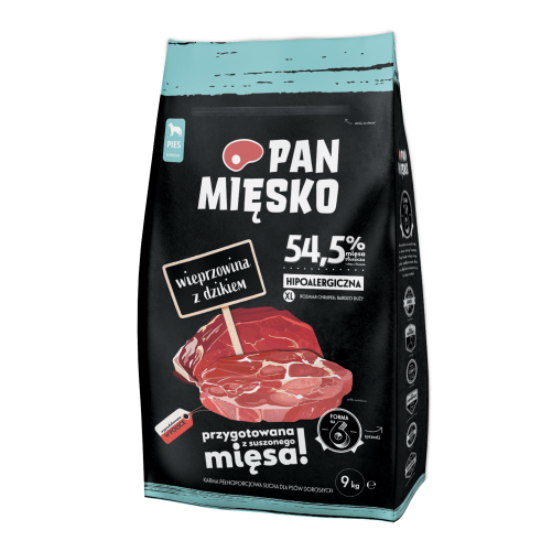 Pan Mięsko Wieprzowina z dzikiem XL 9kg