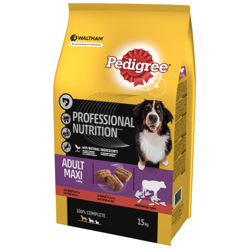 Pedigree Adult duże rasy wołowina 2x15kg