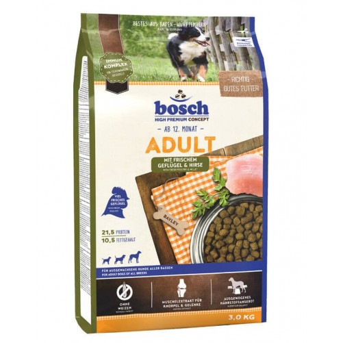 Bosch Adult Drób + Proso 15kg  5*3kg