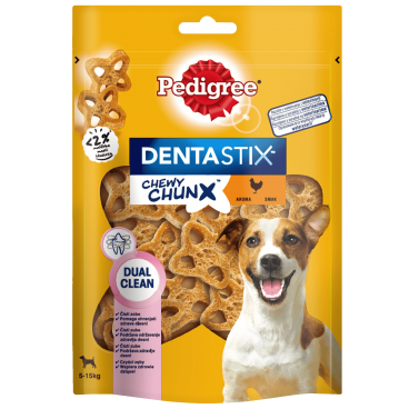 PEDIGREE Dentastix Chewy ChunX Mini 68g – dentystyczne przysmaki dla dorosłego psa ras małych i średnich