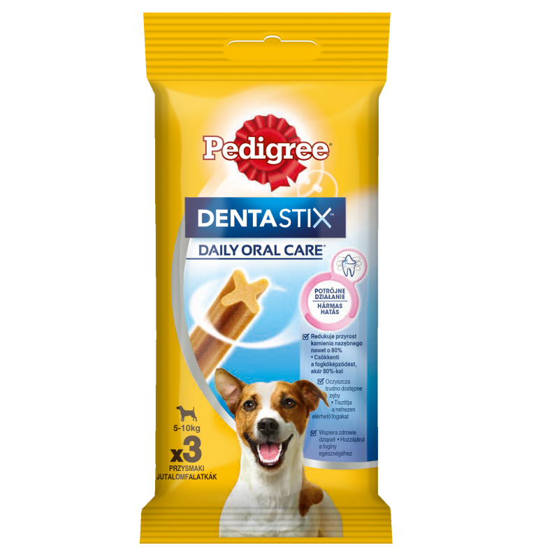 PEDIGREE DentaStix (małe rasy) przysmak dentystyczny dla psów 3 szt. - 45g