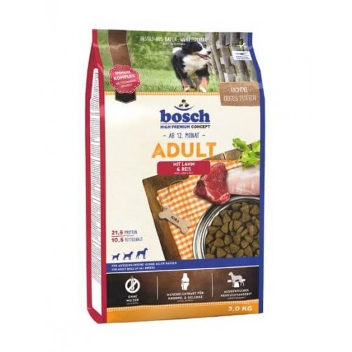 Bosch Adult Lamb & Rice 15kg (5x3kg)