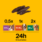 PEDIGREE Ranchos Originals z wołowiną 3x70g + 70g GRATIS