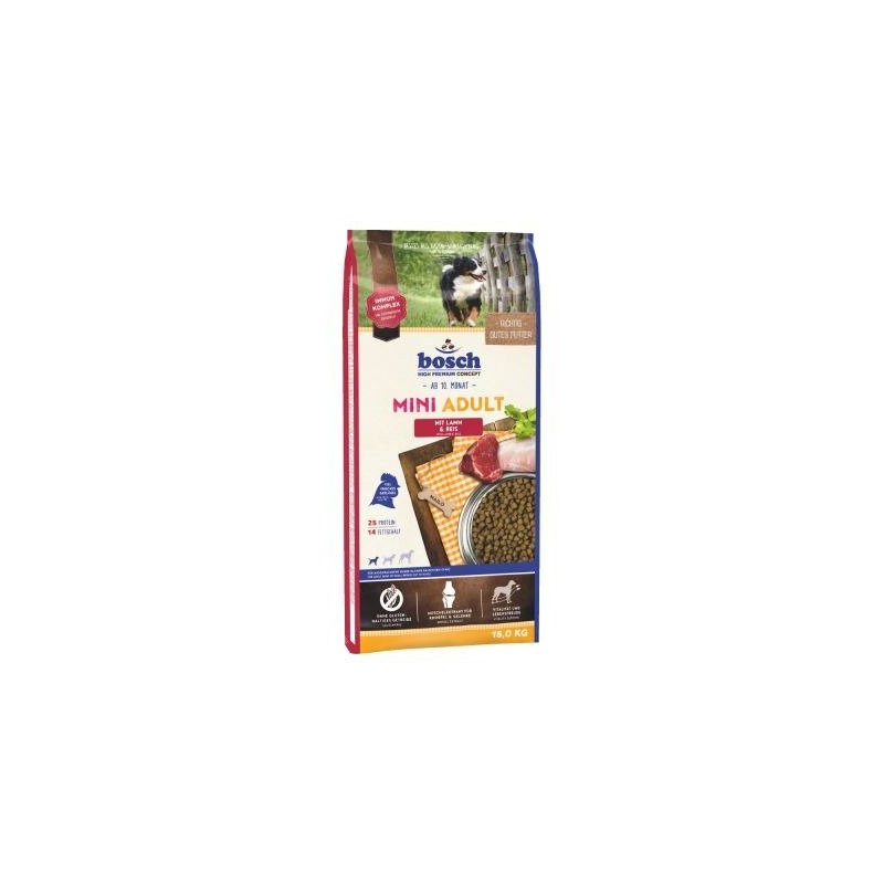 Bosch Mini Adult Lamb& Rice 15kg