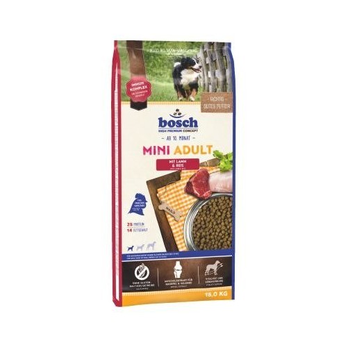 Bosch Mini Adult Lamb& Rice 15kg