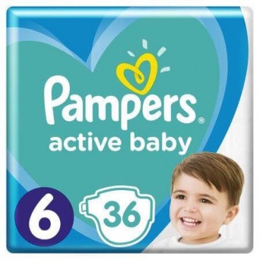 Pieluszki Pampers Active Baby 6 36 szt 13-18 kg