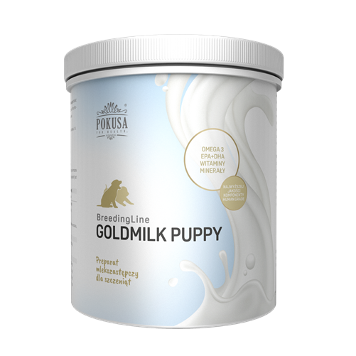 Pokusa BreedingLine GOLDMilk Puppy Mleko dla szczeniąt 1000g