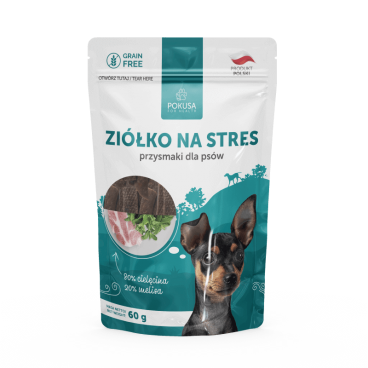 POKUSA Fun&Mniam Smaczki Ziółko na stres 60g