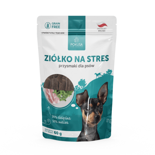 POKUSA Fun&Mniam Smaczki Ziółko na stres 60g