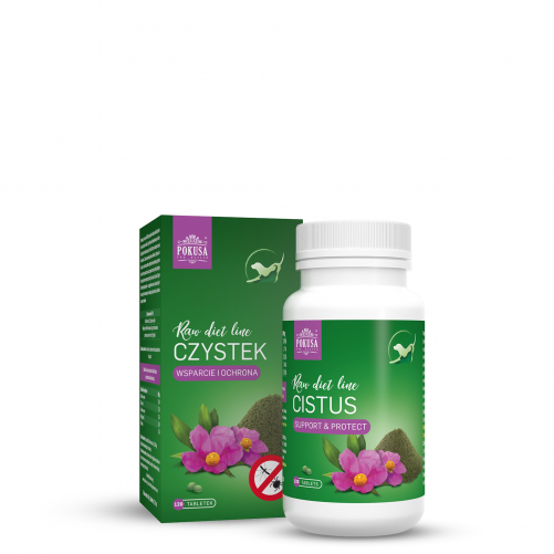 Pokusa RawDietLine Czystek (Cistus) 120 tabletek