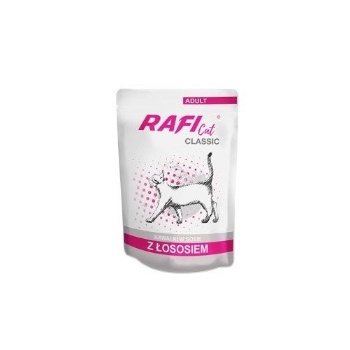 Rafi Cat Classic z łososiem 85 g