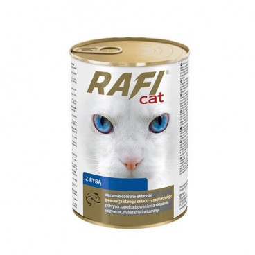 Rafi Cat z rybą 415g - Mokra karma dla kota