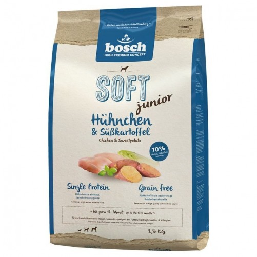 Bosch Soft Junior Kurczak & Bataty 12,5kg (5x2,5kg) + GRATIS