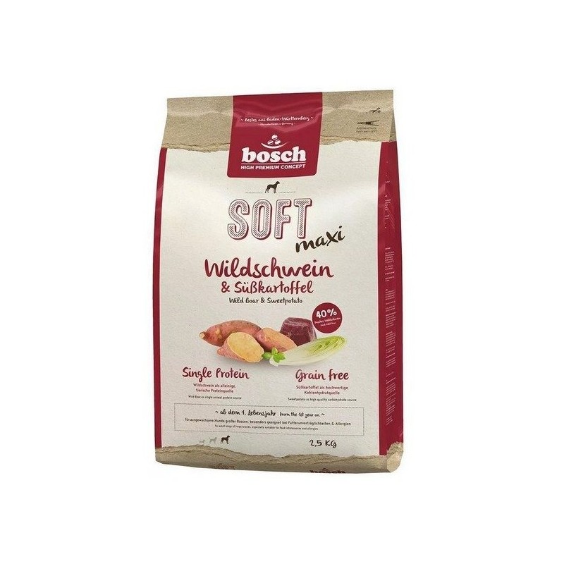 Bosch Soft Maxi bawół wodny & bataty 2,5kg