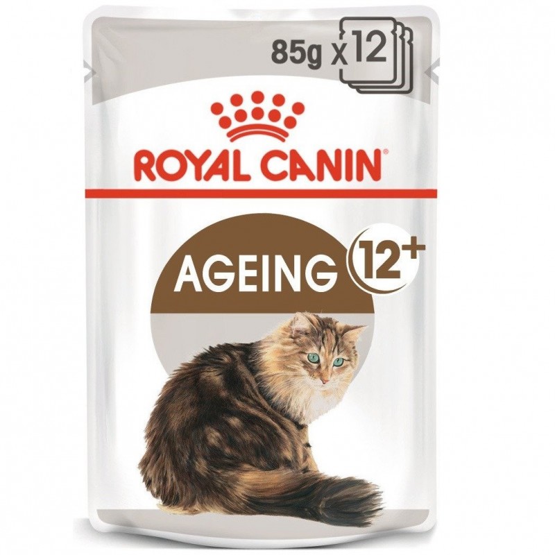 ROYAL CANIN  Ageing +12 karma mokra w sosie dla kotów dojrzałych