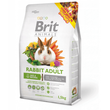 Brit Animals Rabbit Adult Complete 1,5kg