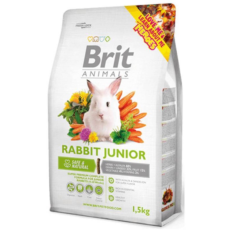 Brit Animals Rabbit junior Complete 1,5kg