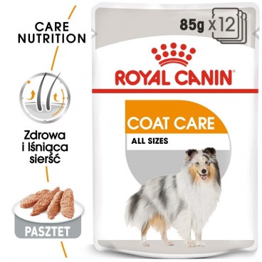 ROYAL CANIN CCN Coat Care karma mokra 12x85g