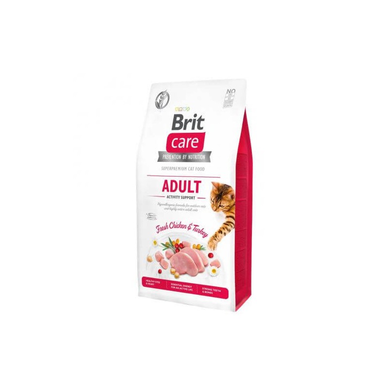 Brit Care Cat Grain Free Adult Activity Support 2 kg