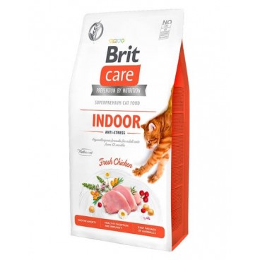 Brit Care Cat Grain Free Indoor Anti-stress 2 kg