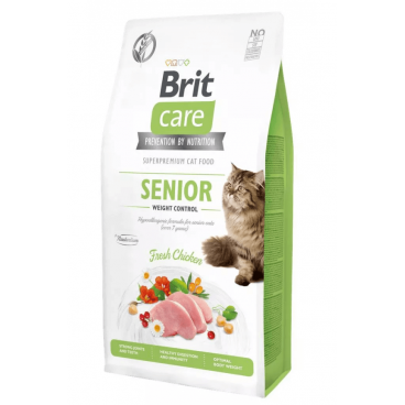 Brit Care Cat Grain Free Senior Weight Control 2 kg